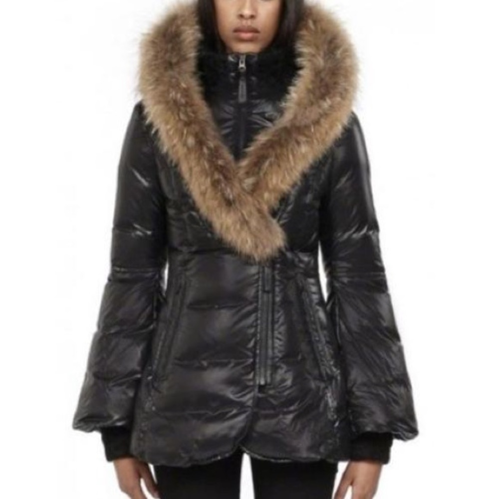 SOLD Mackage Peaches Parka Jacket xxs - Picture 1 of 15